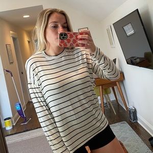 striped long sleeve t-shirt